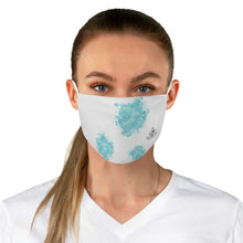 Load image into Gallery viewer, Cyan Pet Fashionista Fabric Face Mask