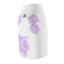 Load image into Gallery viewer, Light Purple Splash Pet Fashionista Pencil Skirt