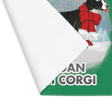 Load image into Gallery viewer, Cardigan Welsh Corgi Best In Snow Placemat