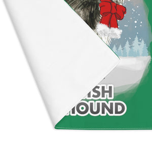 Scottish Deerhound Best In Snow Placemat