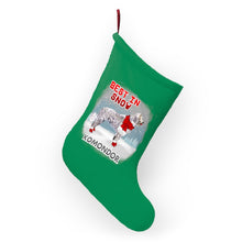 Load image into Gallery viewer, Komondor Best In Snow Christmas Stockings