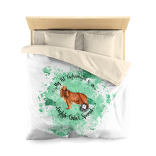 Load image into Gallery viewer, English Cocker Spaniel Pet Fashionista Duvet Cover