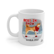 Load image into Gallery viewer, Shiba Inu Best In Snow Mug