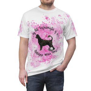 Portuguese Water Dog Pet Fashionista All Over Print Shirt