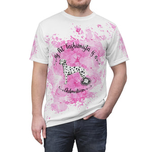 Dalmation Pet Fashionista All Over Print Shirt