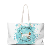 Load image into Gallery viewer, Petit Basset Griffon Vendeen Pet Fashionista Weekender Bag
