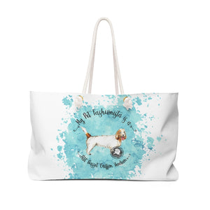 Petit Basset Griffon Vendeen Pet Fashionista Weekender Bag