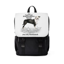 Load image into Gallery viewer, My American Staffordshire Terrier Ate My Homework Backpack