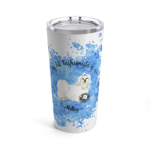 Load image into Gallery viewer, Maltese Pet Fashionista Tumbler
