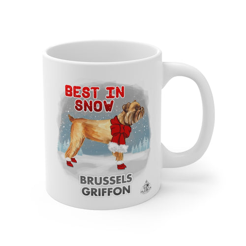 Brussels Griffon Best In Snow Mug