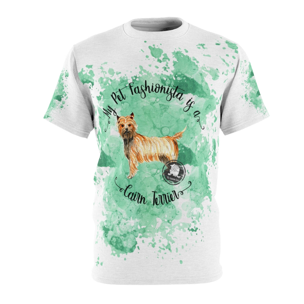 Cairn Terrier Pet Fashionista All Over Print Shirt