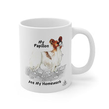 Load image into Gallery viewer, My Papillon Ate My Homework Mug