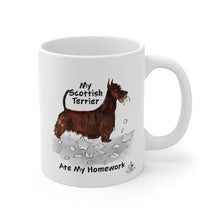 Load image into Gallery viewer, My Scottish Terrier Ate My Homework Mug