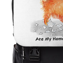 Load image into Gallery viewer, My Pomeranian Ate My Homework Backpack