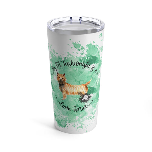 Cairn Terrier Fashionista Tumbler