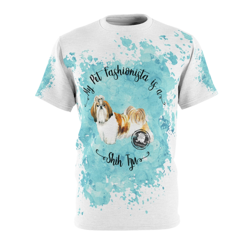 Shih Tzu Pet Fashionista All Over Print Shirt