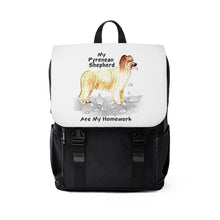 Load image into Gallery viewer, My Pyrenean Shepherd Ate My Homework Backpack