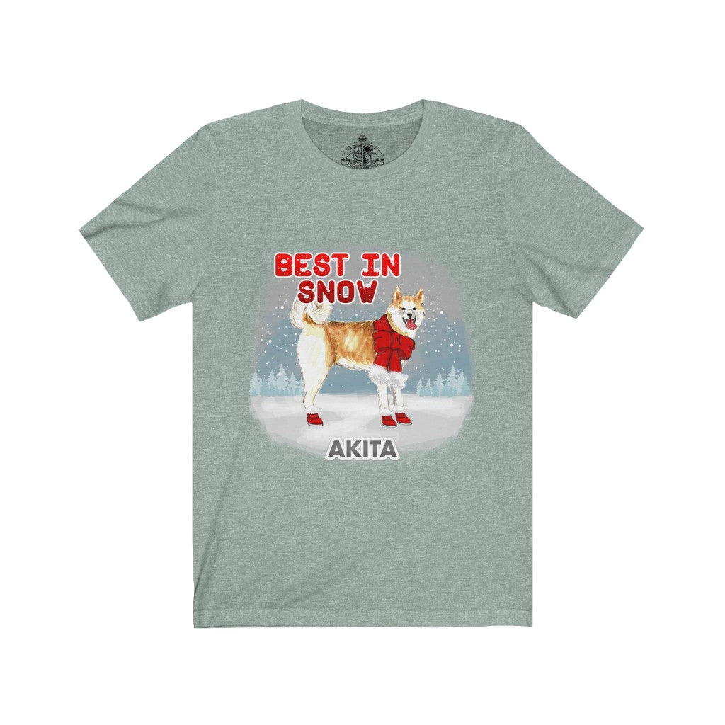 Akita Best In Snow Unisex Jersey Short Sleeve Tee