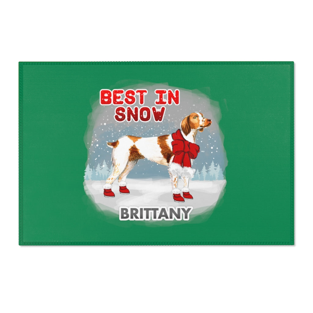 Brittany Best In Snow Area Rug