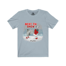 Load image into Gallery viewer, Pumi Best In Snow Unisex Jersey Short Sleeve Tee