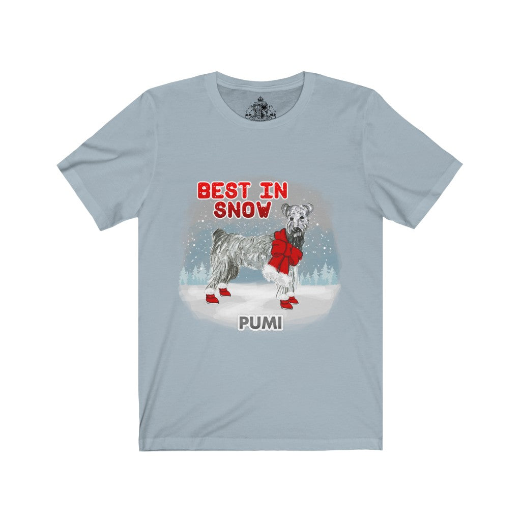Pumi Best In Snow Unisex Jersey Short Sleeve Tee