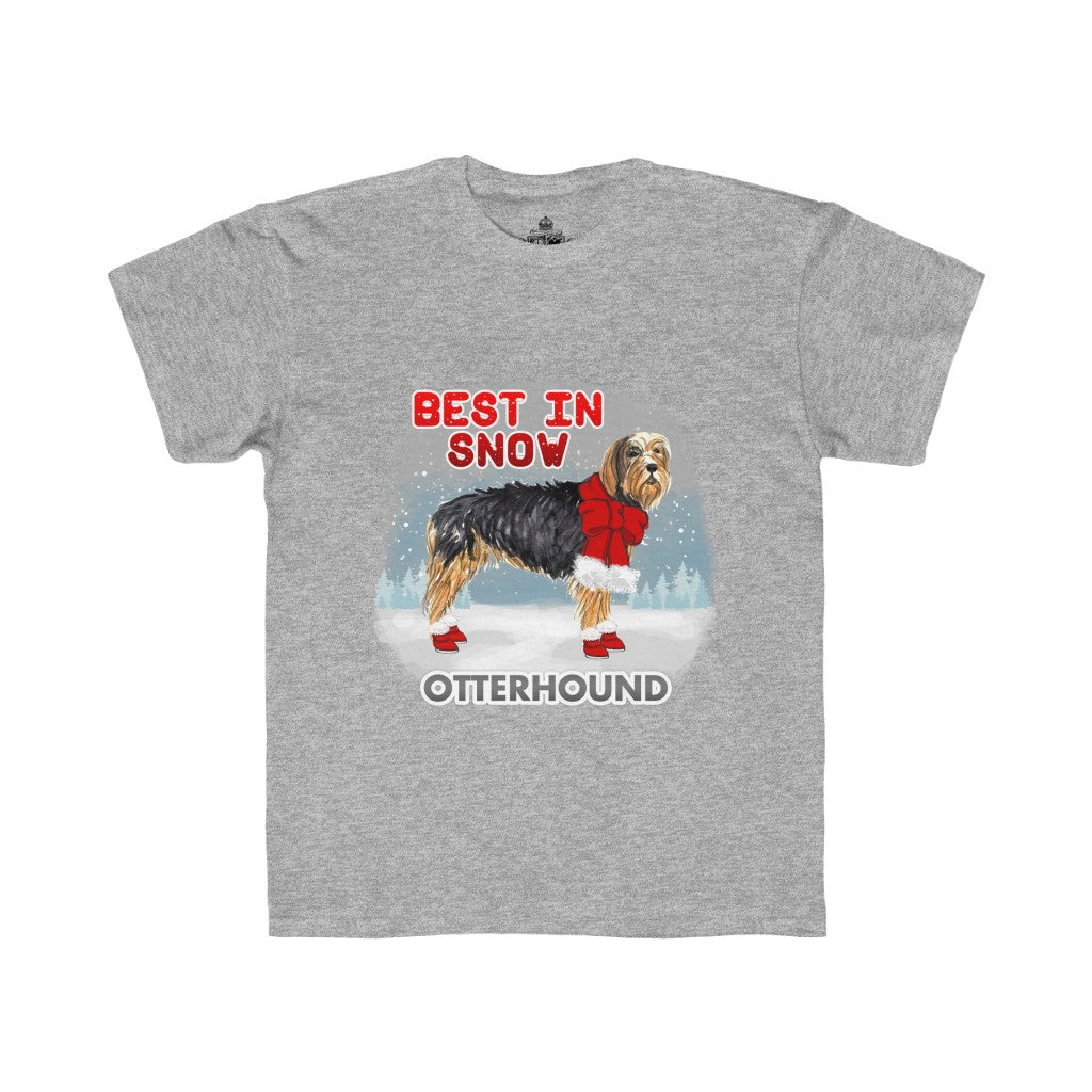 Otterhound Best In Snow Kids Regular Fit Tee