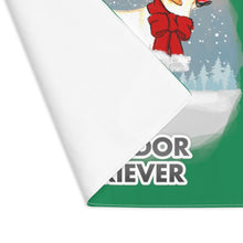 Load image into Gallery viewer, Labrador Retriever Best In Snow Placemat
