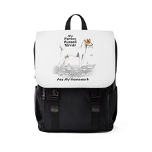 Load image into Gallery viewer, My Parson Russell Terrier Ate My Homework Backpack