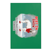 Load image into Gallery viewer, Bedlington Terrier Best In Snow Area Rug