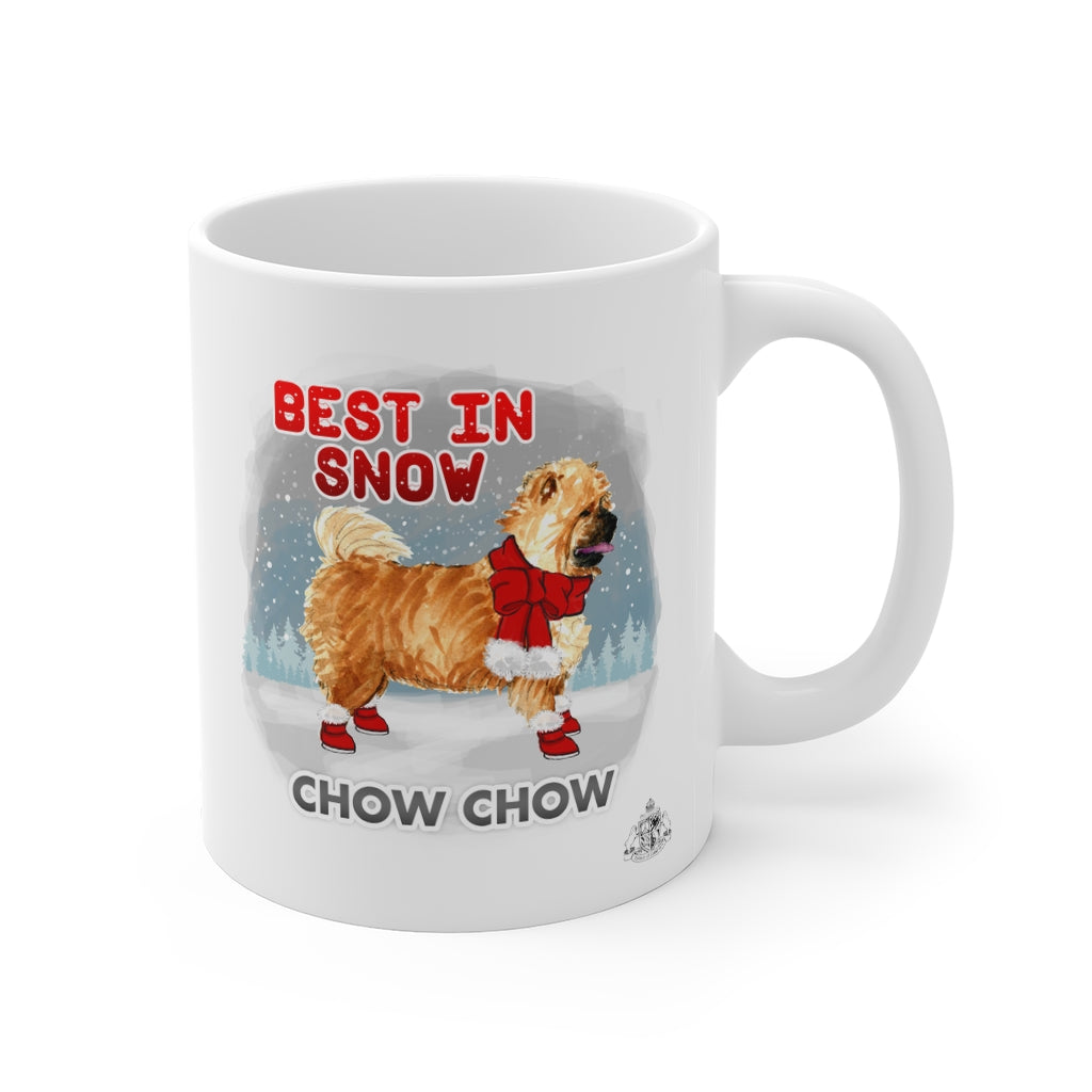 Chow Chow Best In Snow Mug