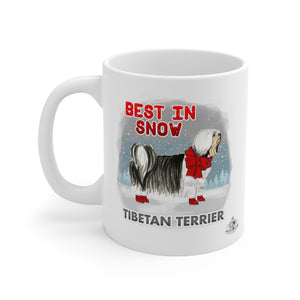Tibetan Terrier Best In Snow Mug