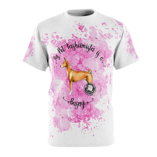 Basenji Pet Fashionista All Over Print Shirt