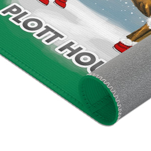 Plott Hound Best In Snow Area Rug