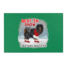 Load image into Gallery viewer, Tibetan Mastiff Best In Snow Area Rug