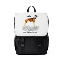 Load image into Gallery viewer, My Saluki Ate My Homework Backpack