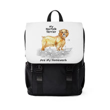 Load image into Gallery viewer, My Norfolk Terrier Ate My Homework Backpack
