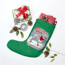 Load image into Gallery viewer, Komondor Best In Snow Christmas Stockings