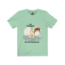 Load image into Gallery viewer, My Pekingese Ate My Homework Unisex Jersey Short Sleeve Tee