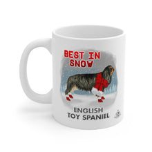 Load image into Gallery viewer, English Toy Spaniel Best In Snow Mug