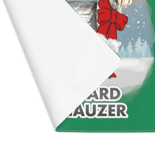 Load image into Gallery viewer, Standard Schnauzer Best In Snow Placemat