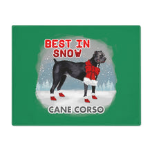 Load image into Gallery viewer, Cane Corso Best In Snow Placemat