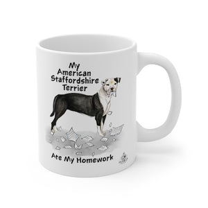 My American Staffordshire Terrier Ate My Homework Mug