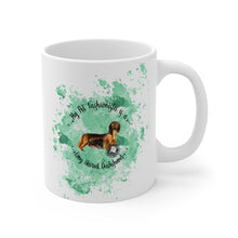 Load image into Gallery viewer, Dachshund (Long haired) Pet Fashionista Mug