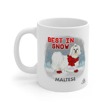 Load image into Gallery viewer, Maltese Best In Snow Mug
