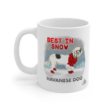 Load image into Gallery viewer, Havanese Best In Snow Mug