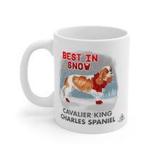 Load image into Gallery viewer, Cavalier King Charles Spaniel Best In Snow Mug