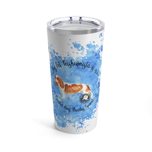 Cavalier King Charles Spaniel Pet Fashionista Tumbler