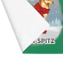 Load image into Gallery viewer, Finnish Spitz Best In Snow Placemat