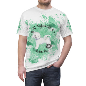 Bichon Frise Dog Pet Fashionista All Over Print Shirt