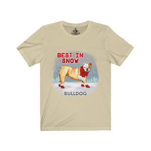 Bulldog Best In Snow Unisex Jersey Short Sleeve Tee